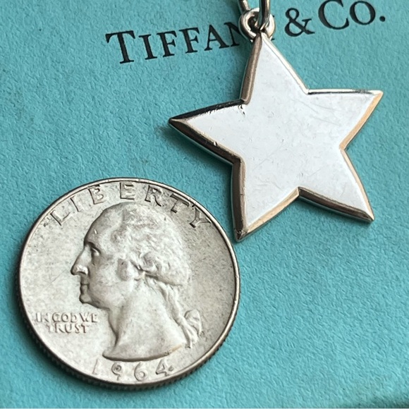 Vintage Tiffany & Co. Star Pendant - Picture 3 of 6